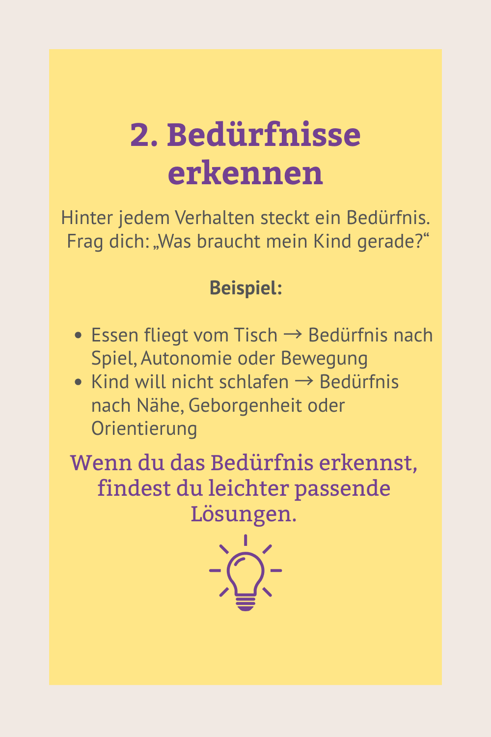 Erziehen ohne Drohen - Tipp 2