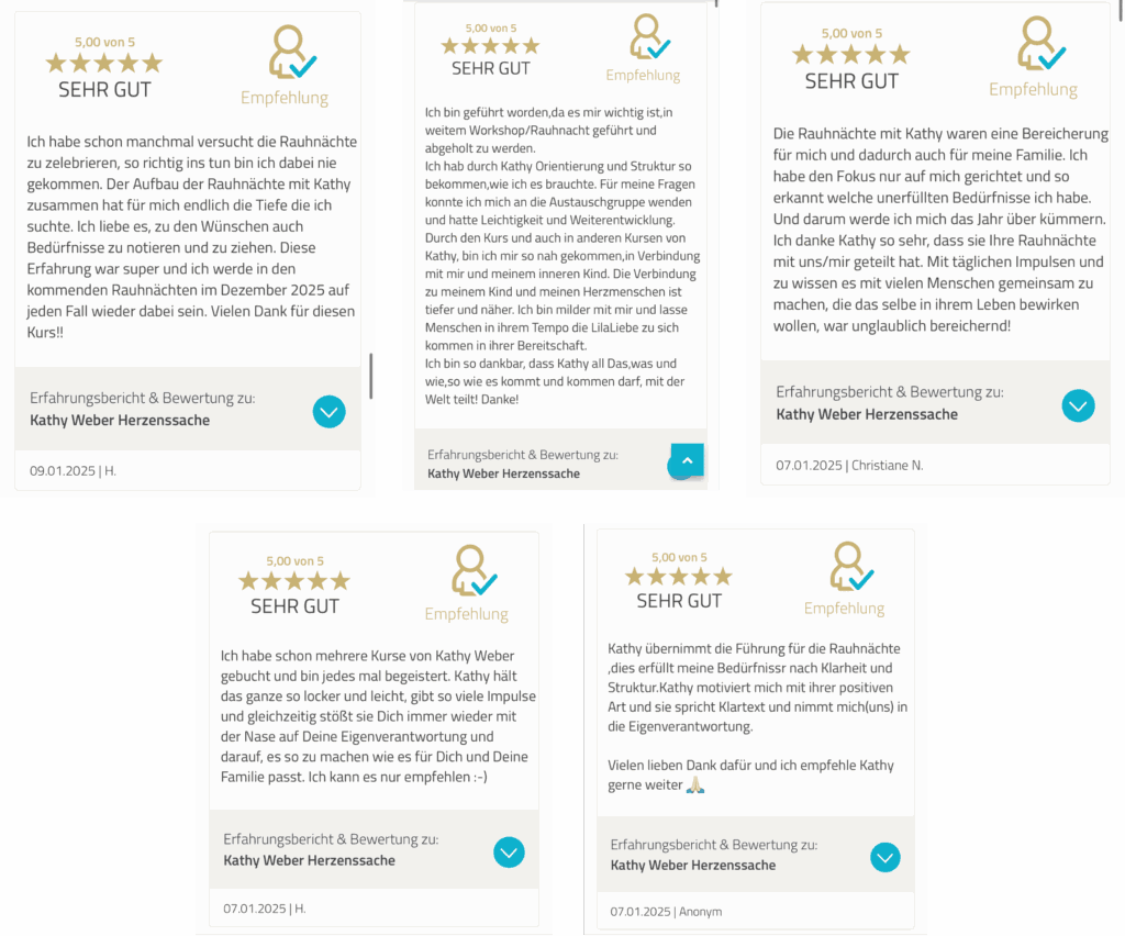 Testimonials_Provenexpert_Rauhnächte 2026